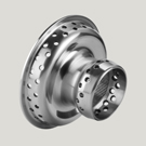 XW455 Bare Metal Centre - 72 Spoke